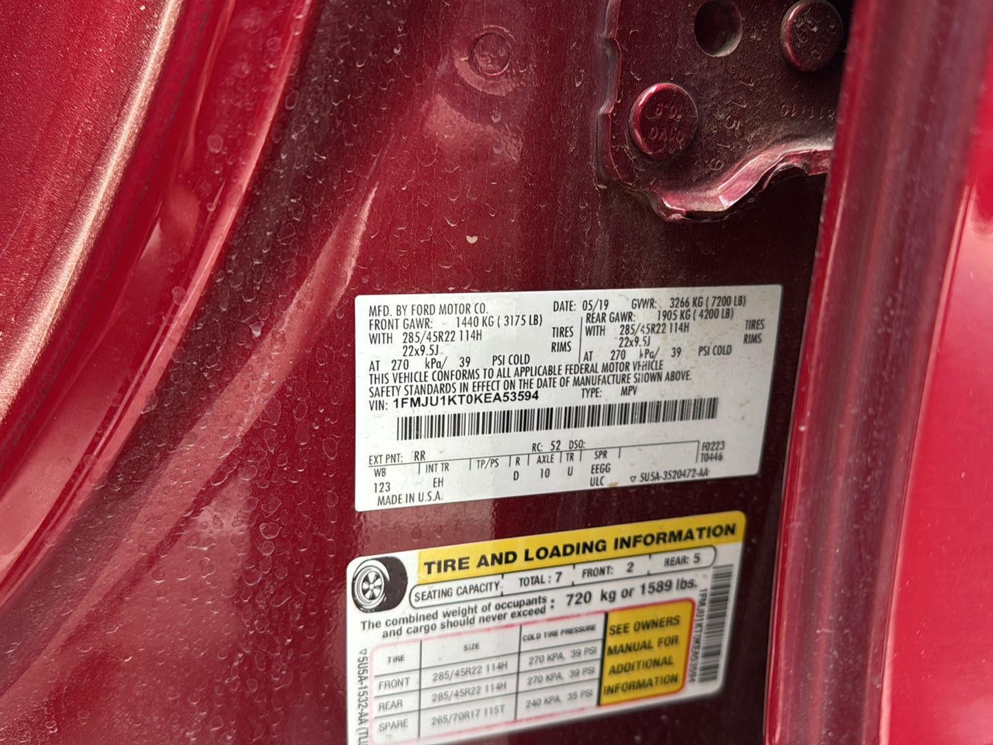 2019 Ford Expedition Limited