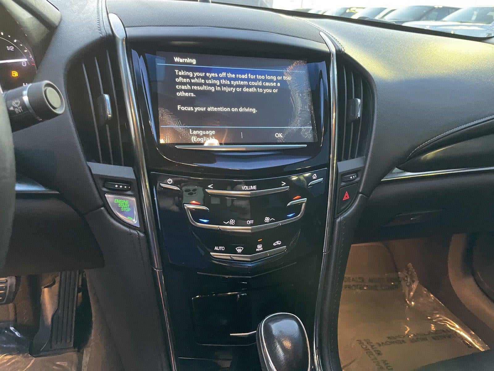 2018 Cadillac Ats Sedan RWD