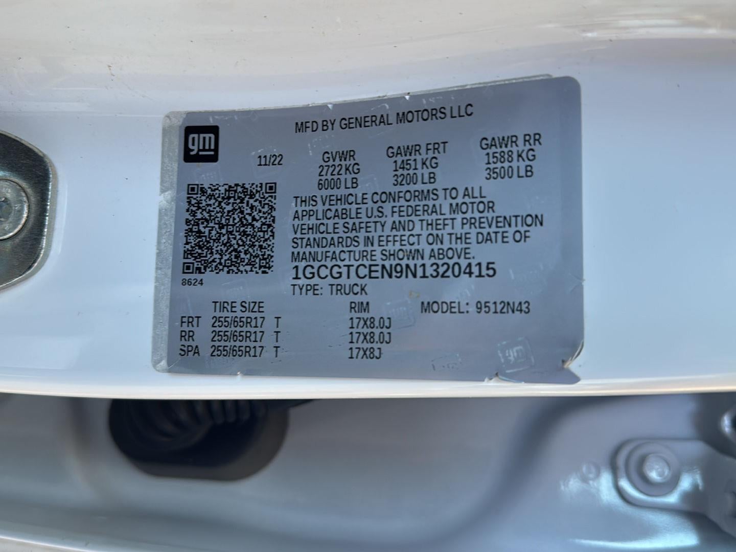 2022 Chevrolet Colorado 4WD LT