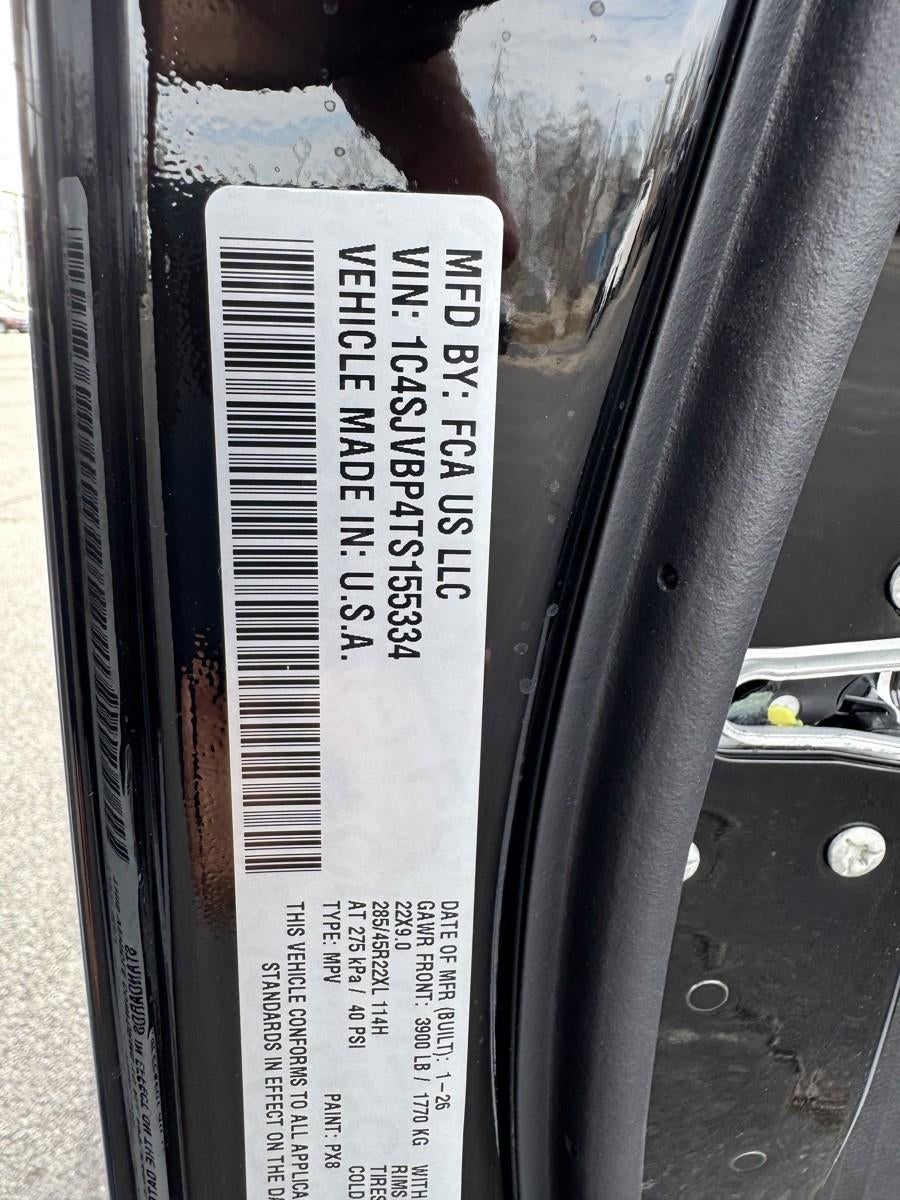 2026 Jeep Grand Wagoneer GRAND WAGONEER LIMITED RESERVE 4X4