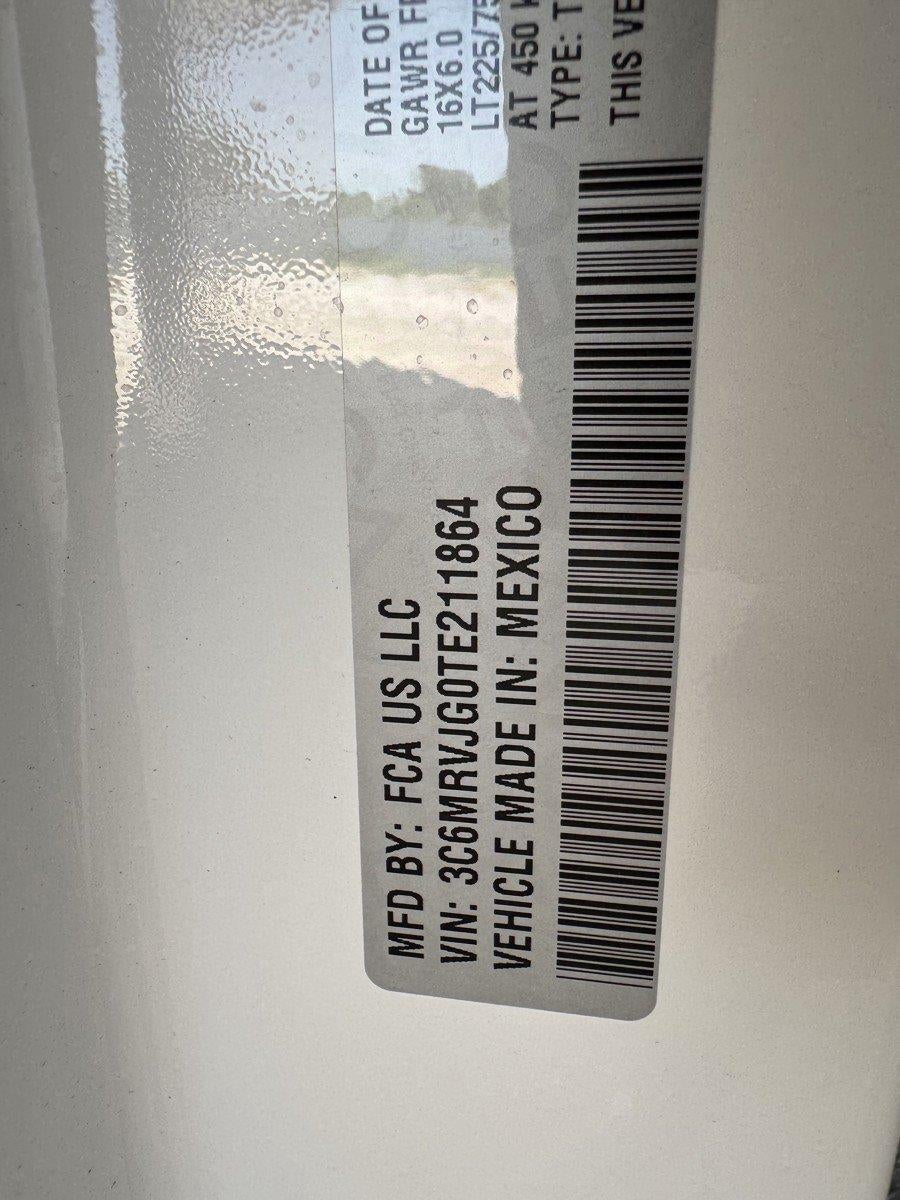 2026 RAM Ram ProMaster RAM PROMASTER 3500 TRADESMAN CARGO VAN HIGH ROOF 159' WB EXT