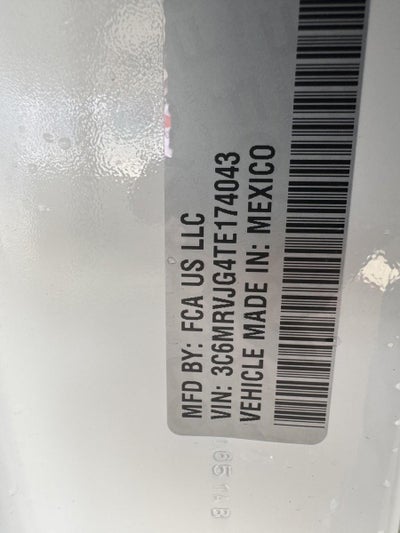 2026 RAM Ram ProMaster RAM PROMASTER 3500 TRADESMAN CARGO VAN HIGH ROOF 159' WB EXT