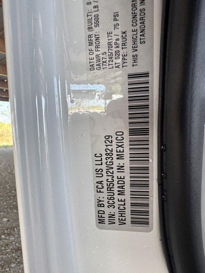 2027 RAM 2500 Tradesman
