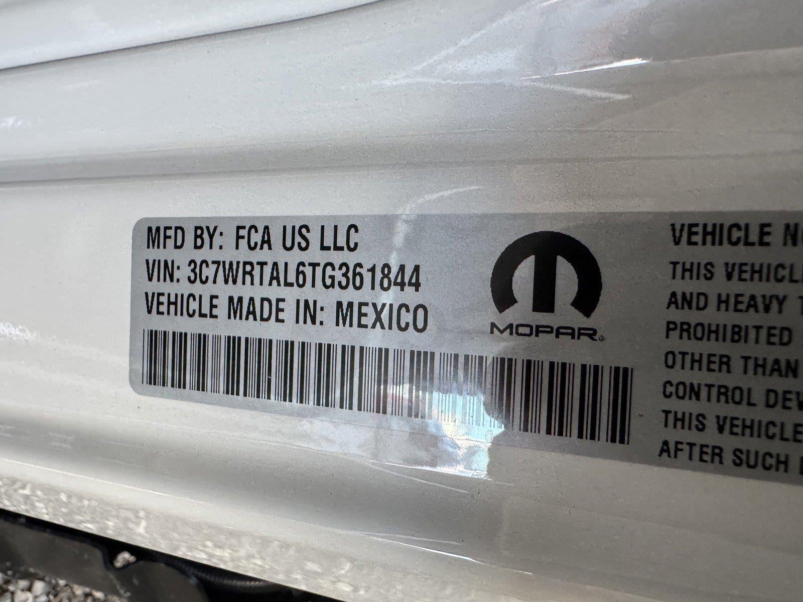2026 RAM Ram 3500 Chassis Cab RAM 3500 TRADESMAN CHASSIS REGULAR CAB 4X4 60' CA