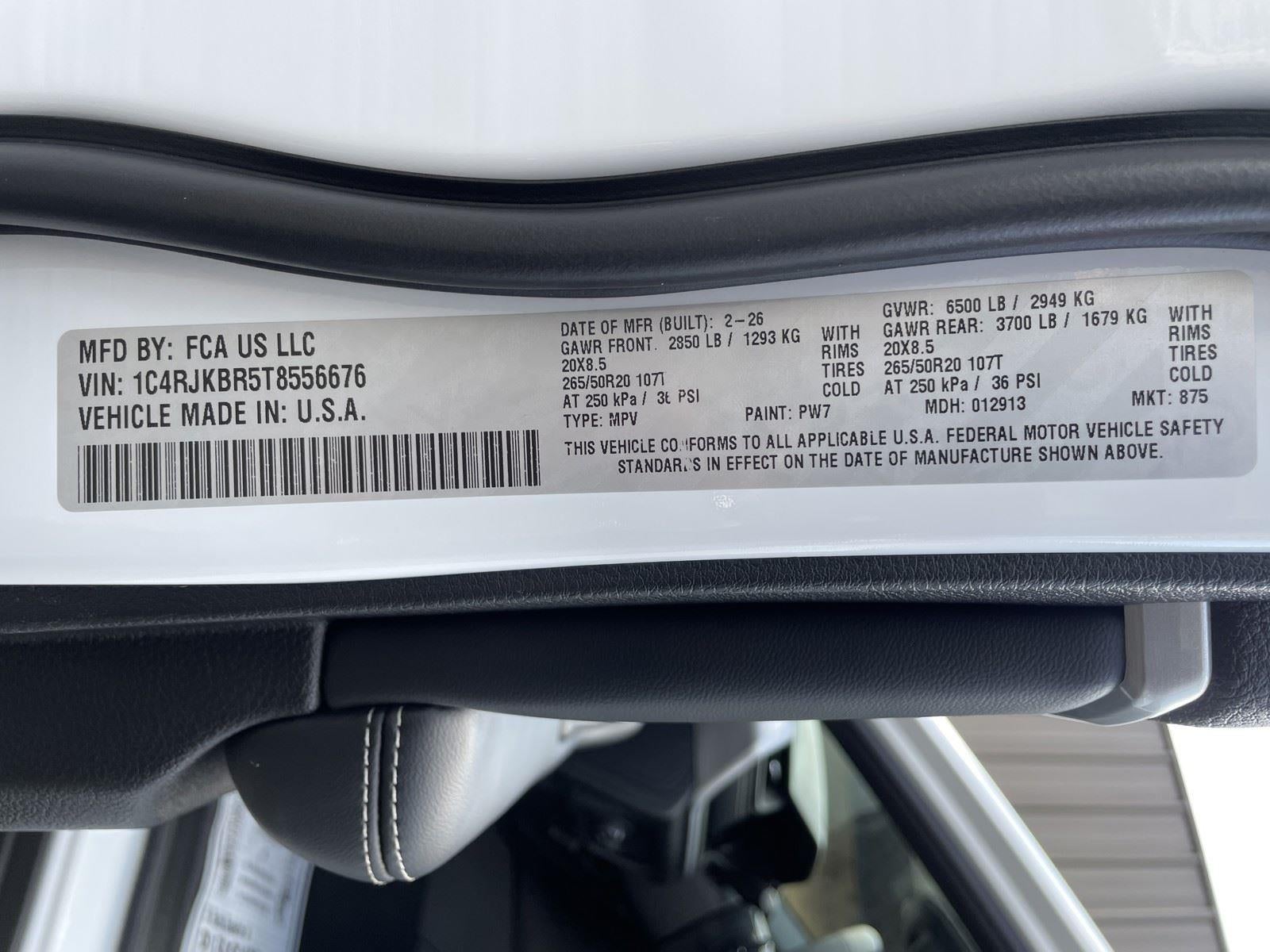 2026 Jeep Grand Cherokee L Limited