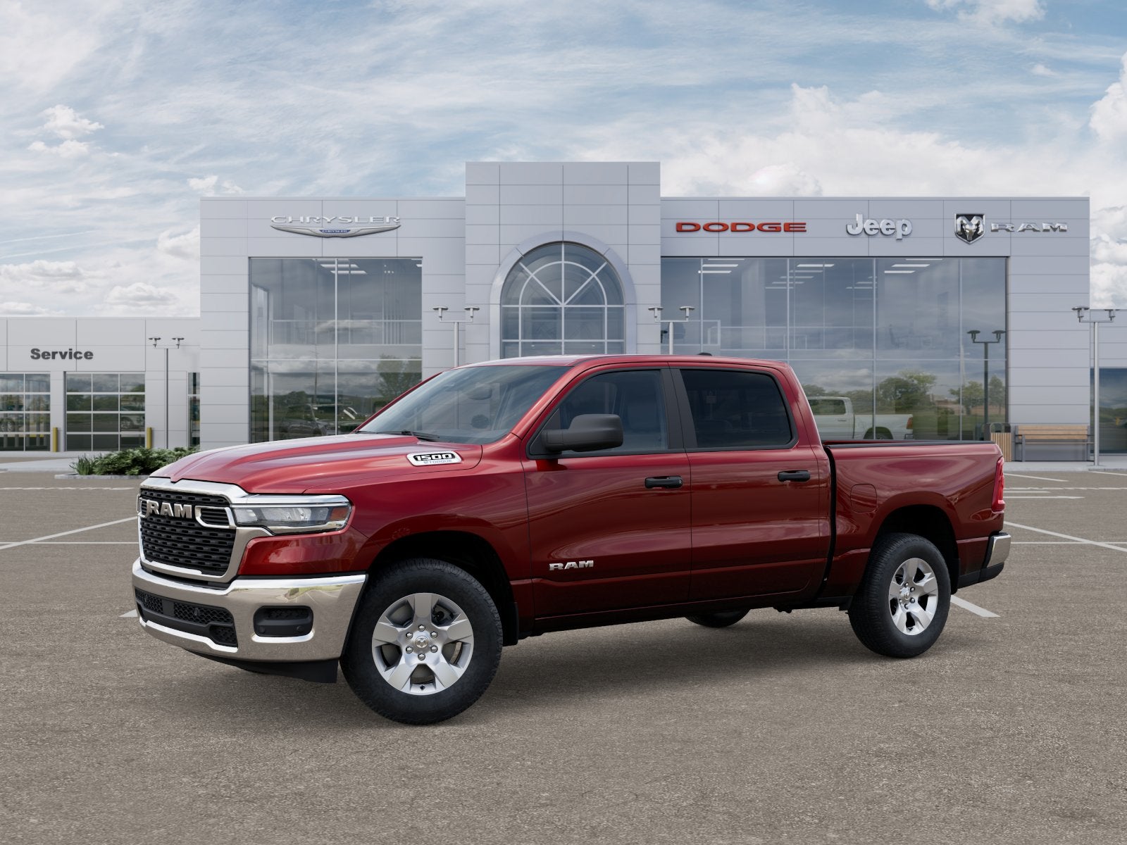 2025 RAM Ram 1500 RAM 1500 TRADESMAN CREW CAB 4X2 5'7' BOX