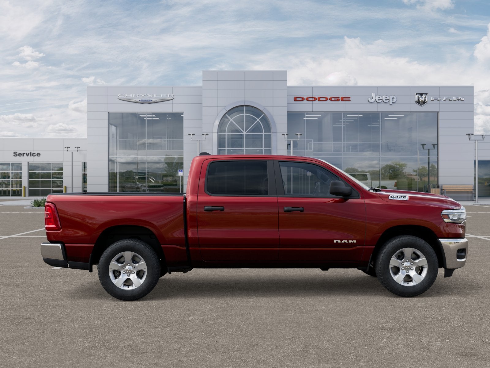2025 RAM Ram 1500 RAM 1500 TRADESMAN CREW CAB 4X2 5'7' BOX