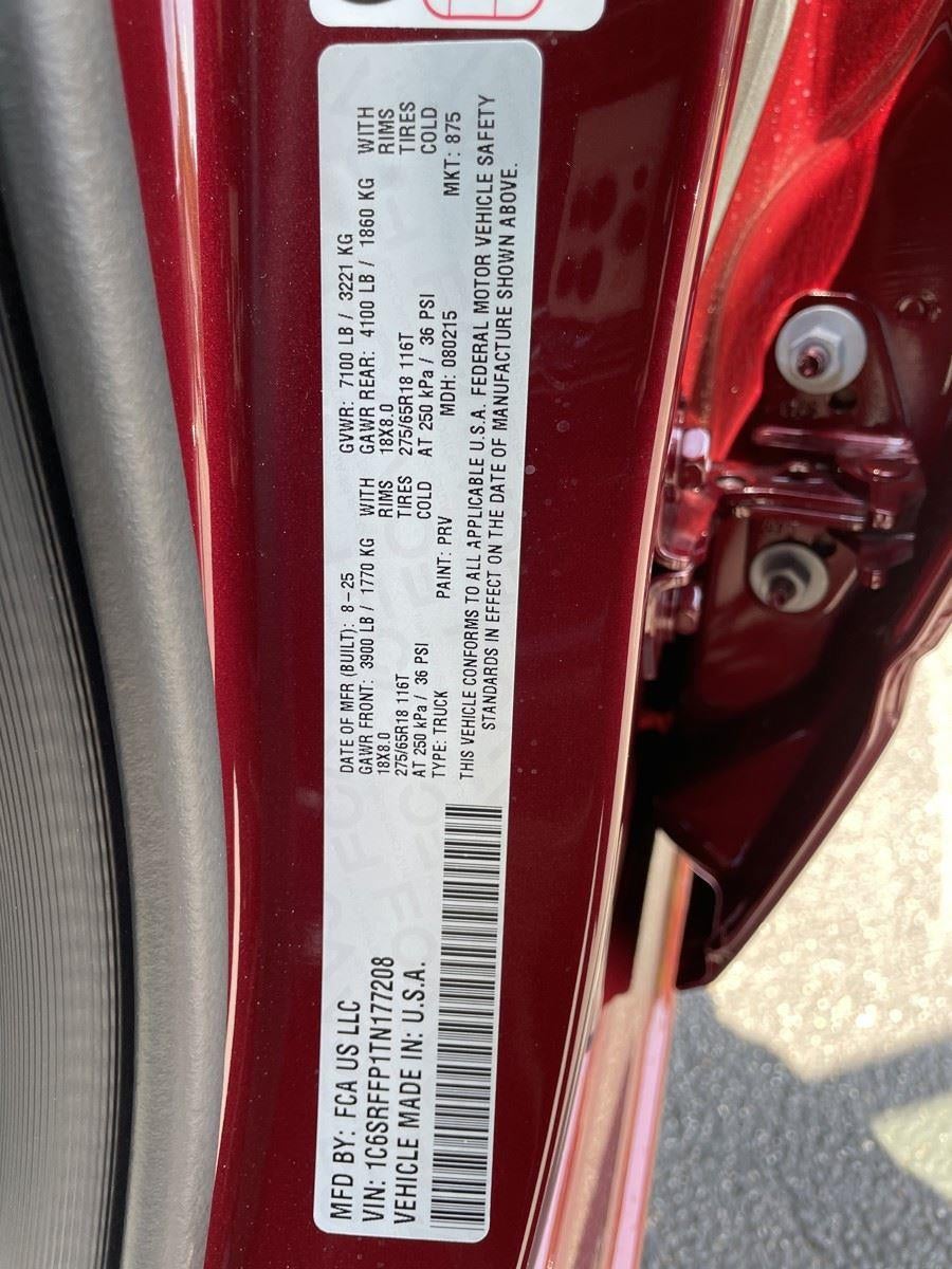 2026 RAM Ram 1500 RAM 1500 LONE STAR CREW CAB 4X4 5'7' BOX