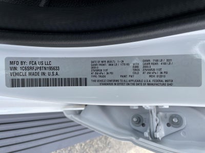 2026 RAM Ram 1500 RAM 1500 LARAMIE CREW CAB 4X4 5'7' BOX