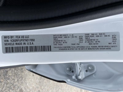 2026 RAM Ram 1500 RAM 1500 RHO CREW CAB 4X4 5'7' BOX