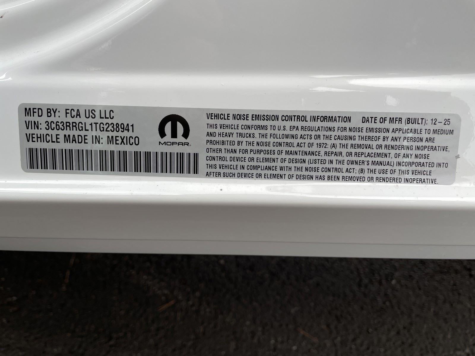 2026 RAM Ram 3500 RAM 3500 TRADESMAN CREW CAB 4X4 8' BOX