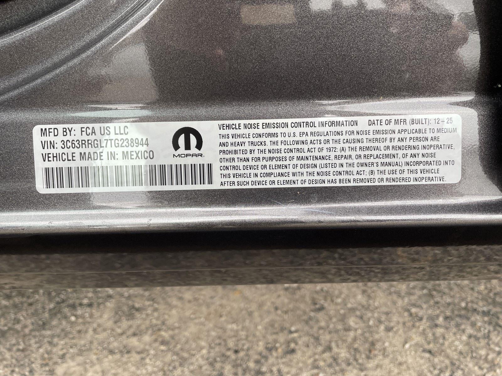 2026 RAM Ram 3500 RAM 3500 TRADESMAN CREW CAB 4X4 8' BOX