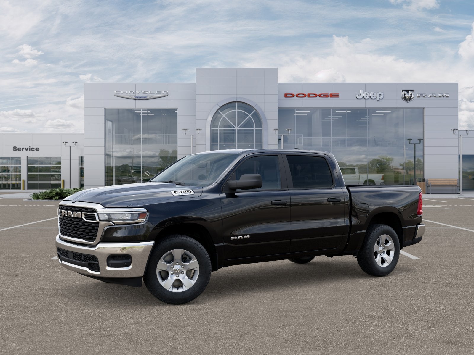 2025 RAM Ram 1500 RAM 1500 TRADESMAN CREW CAB 4X2 5'7' BOX