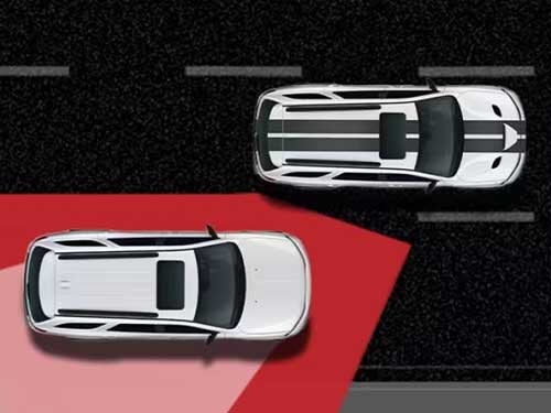 2023 Dodge Durango view of vehicle detection safety feature