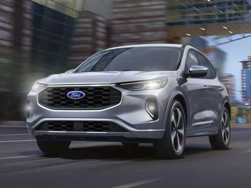 2023 Ford Escape driving on a road
