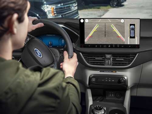 2023 Ford Escape view of touchscreen display showing 360-camera