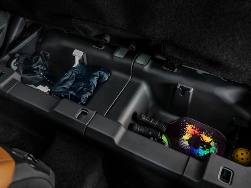 2024 Ford Maverick close up view of storage compartment