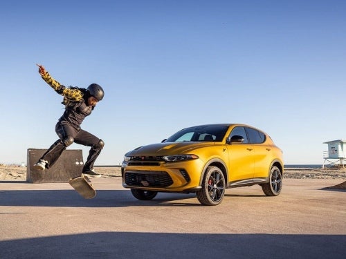 2024 Dodge Hornet exterior view parked at a skate park