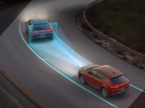 2024 Dodge Hornet model view of active driving assist safety feature