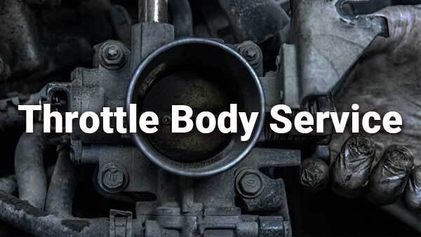 Learn more about throttle body service